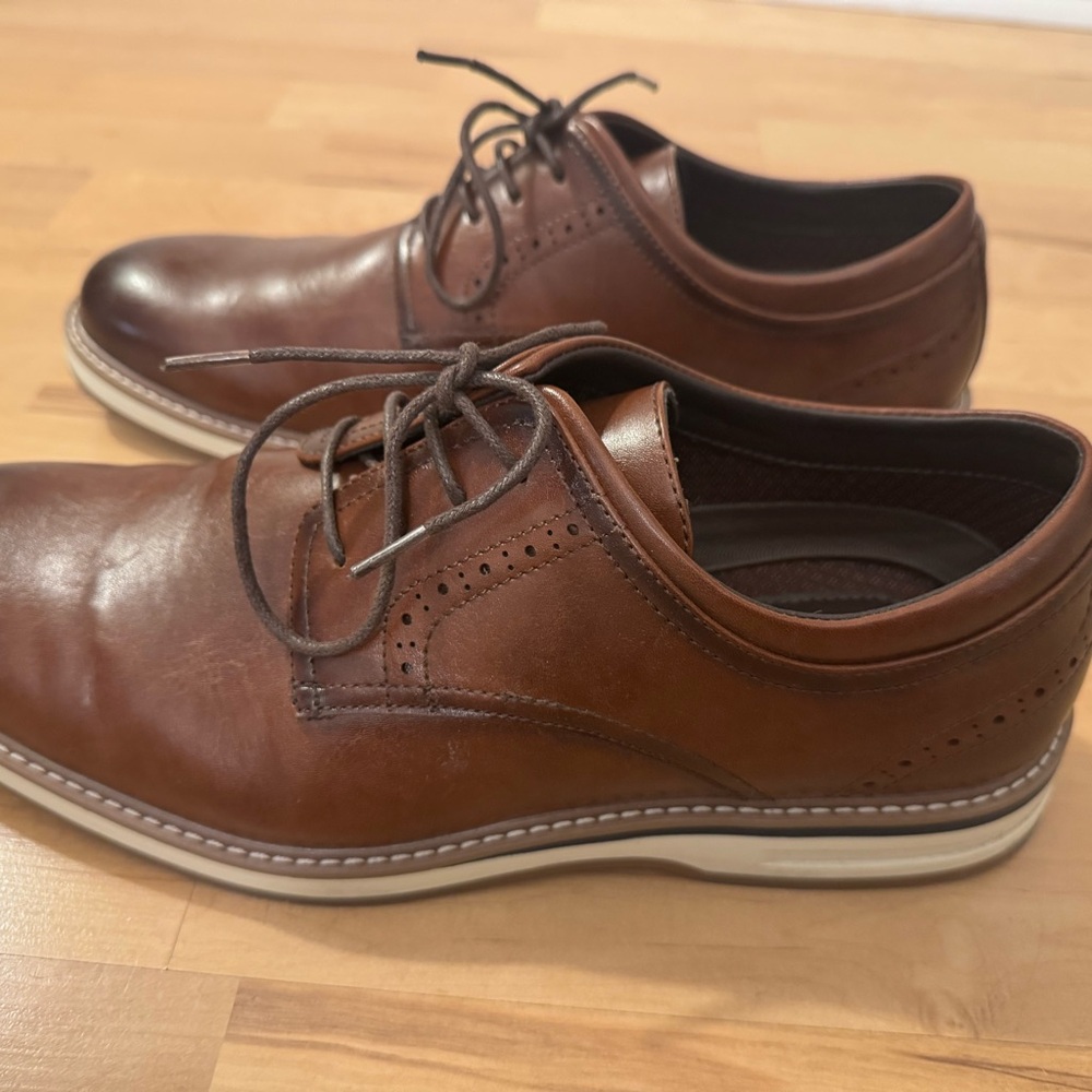 Gordon Rush Brown Leather Derbys